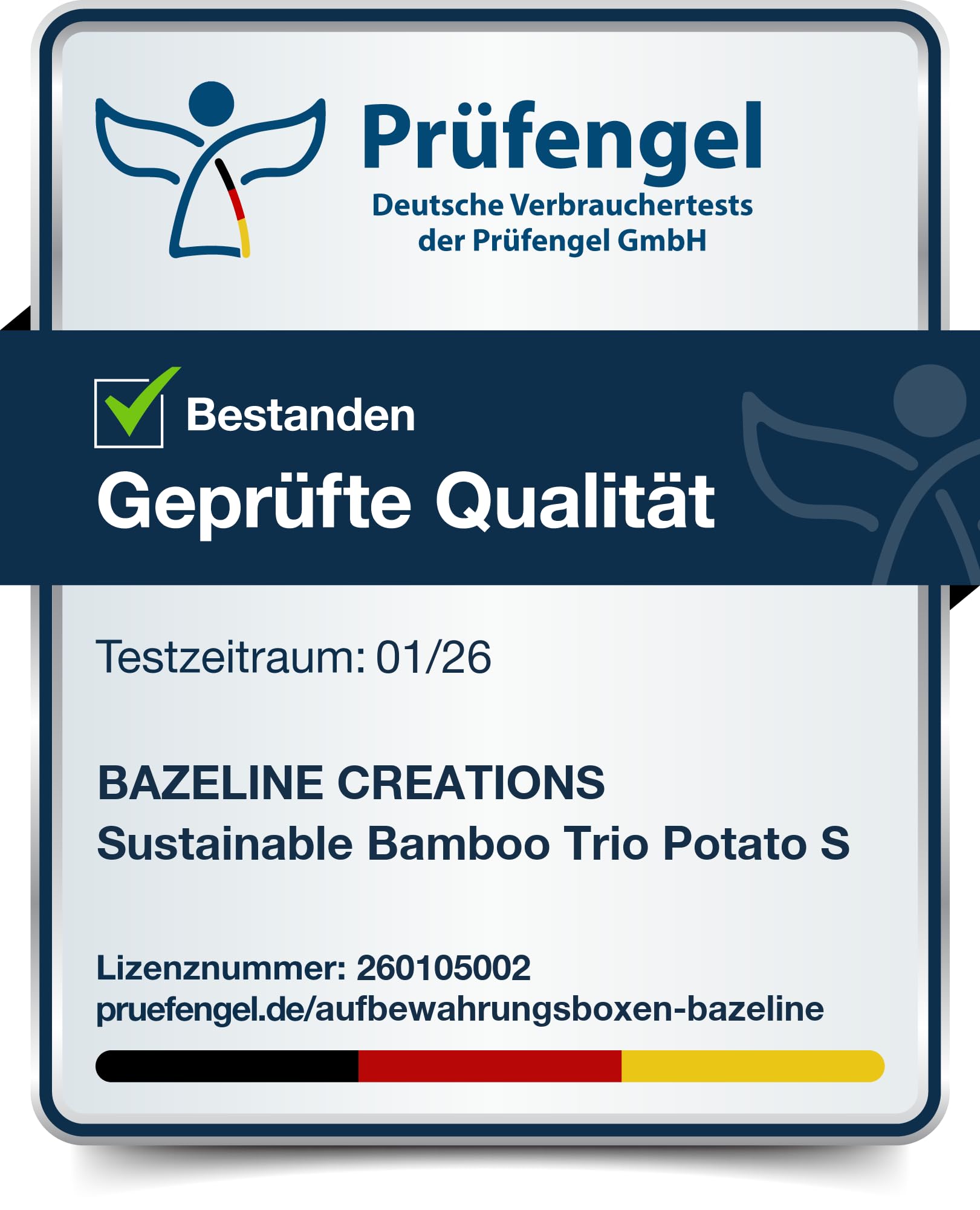 Nachhaltige Bambus Trio Kartoffel Aufbewahrungsbox [3er Set] mit Deckel, Zwiebel & Knoblauch Aufbewahrung, Umweltfreundliche Küche mit Belüftungslöchern (Braun)