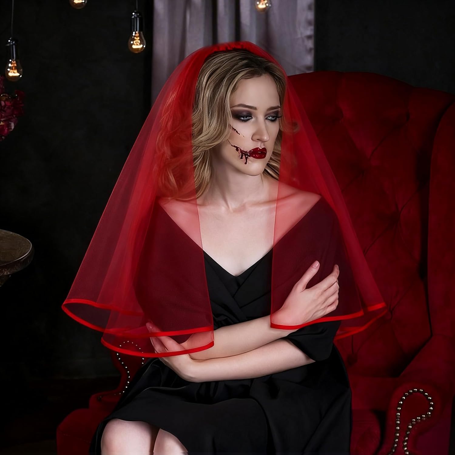 Jaciya Veil Bachelorette Party Decorations Wedding Veil - Image 4