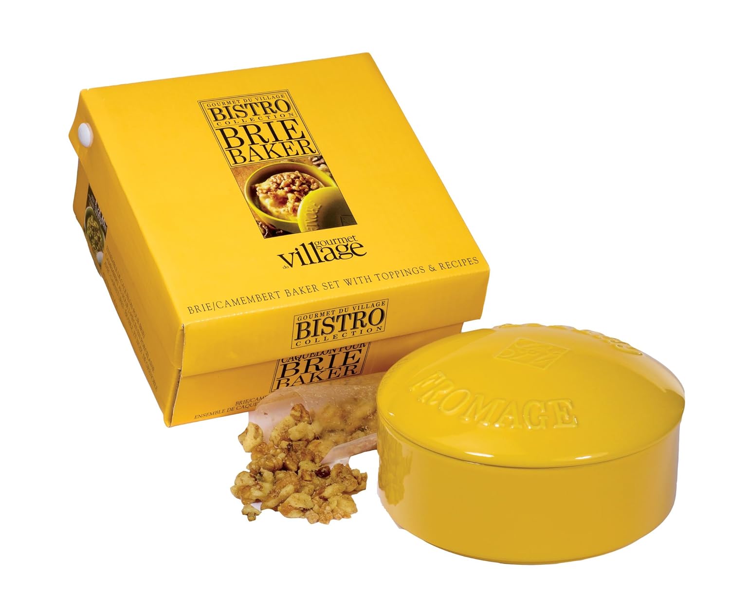 Buy Gourmet Du Village Brie & Camembert Cheese Baker, Sunflower Yellow