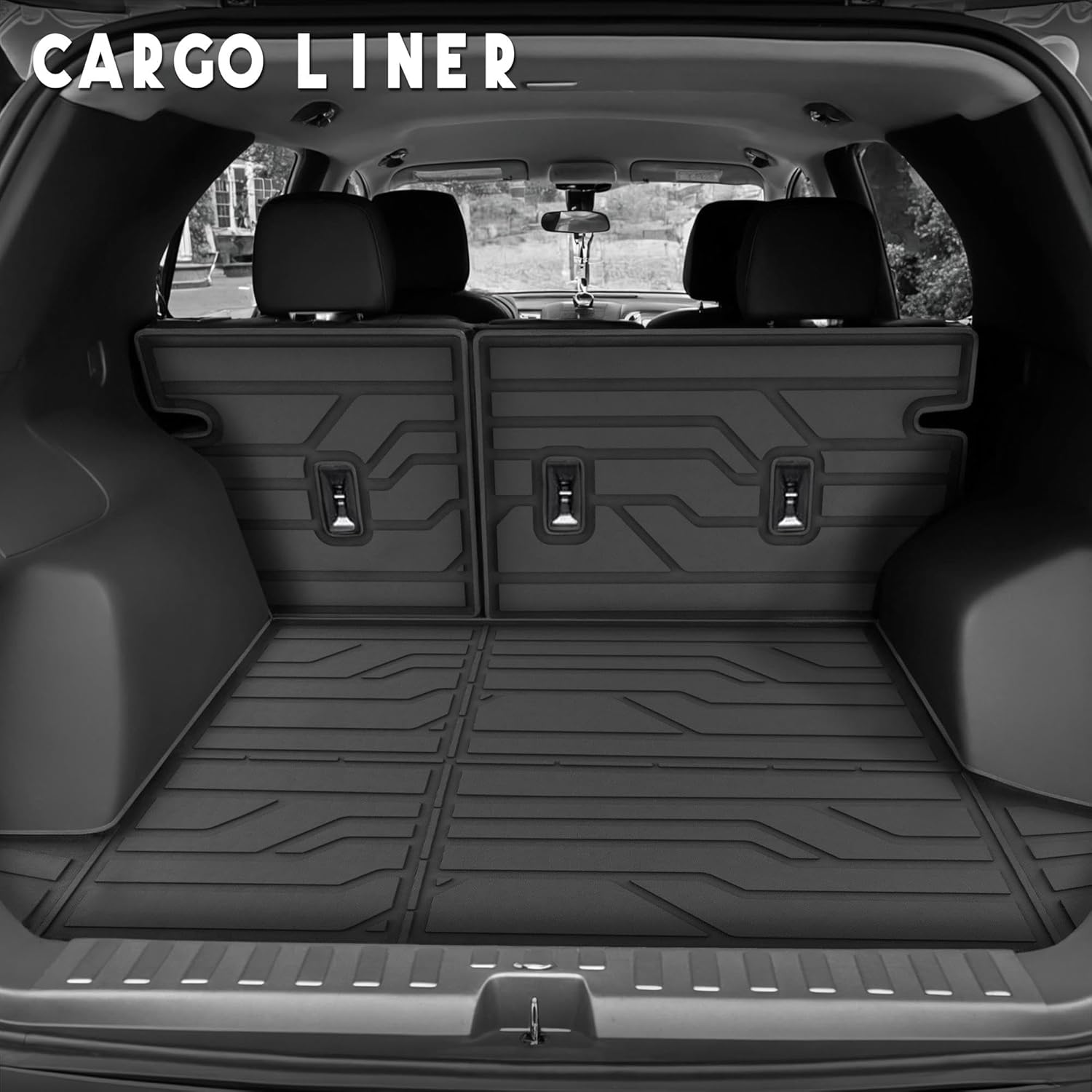 KARPAL Floor Mats for 2025 2026 Chevy Equinox (Only Gas) & GMC Terrain, All-Weather TPE Custom Fit Floor Liners Chevrolet Car Accessories