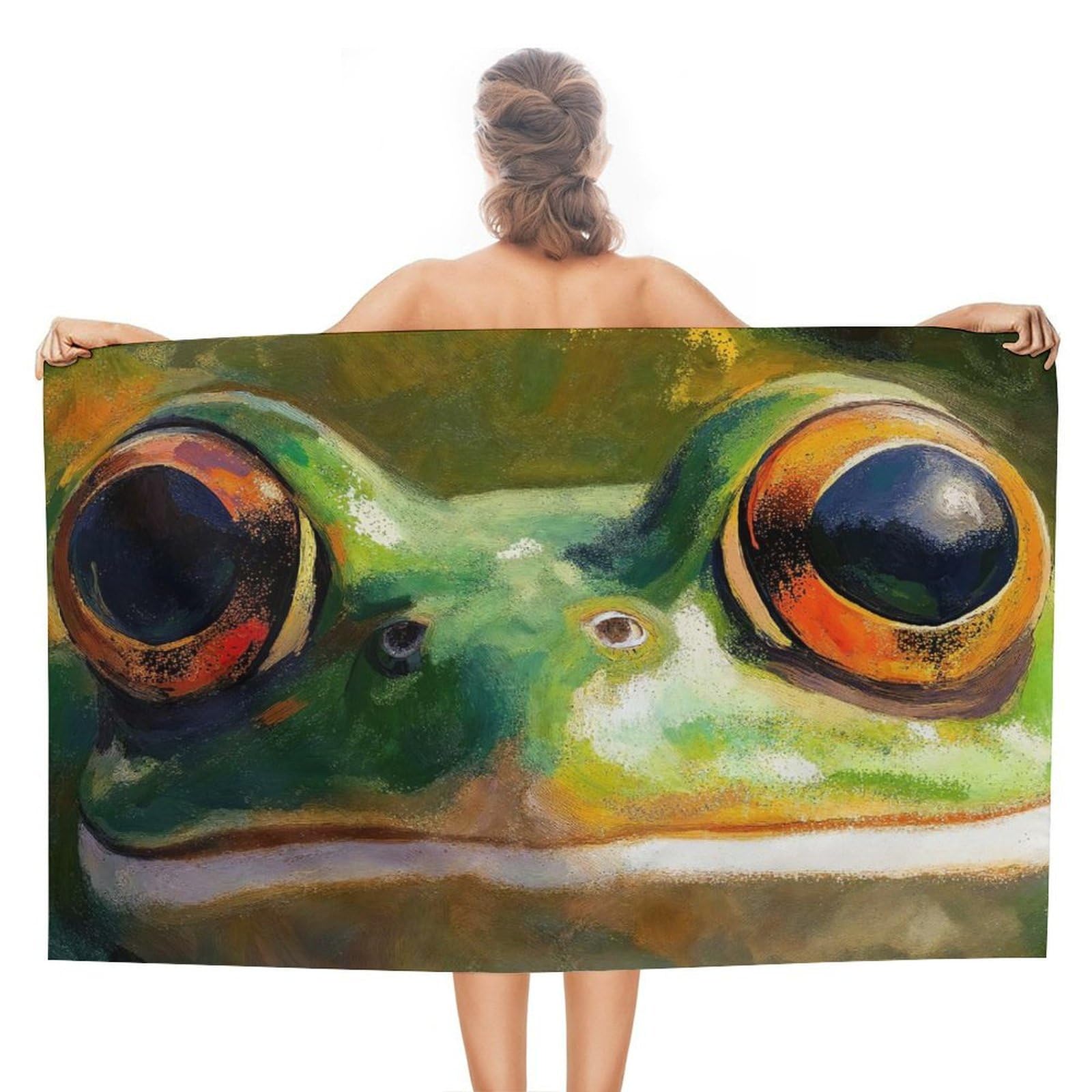Serviette de plage à séchage rapide drap de bain sport 130x80