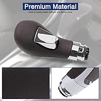 Vista 4 de Pomo de palanca de cambios Compatible con Buick Verano 2012-2017 Reemplazo de palanca de cambios para auto - Marrón