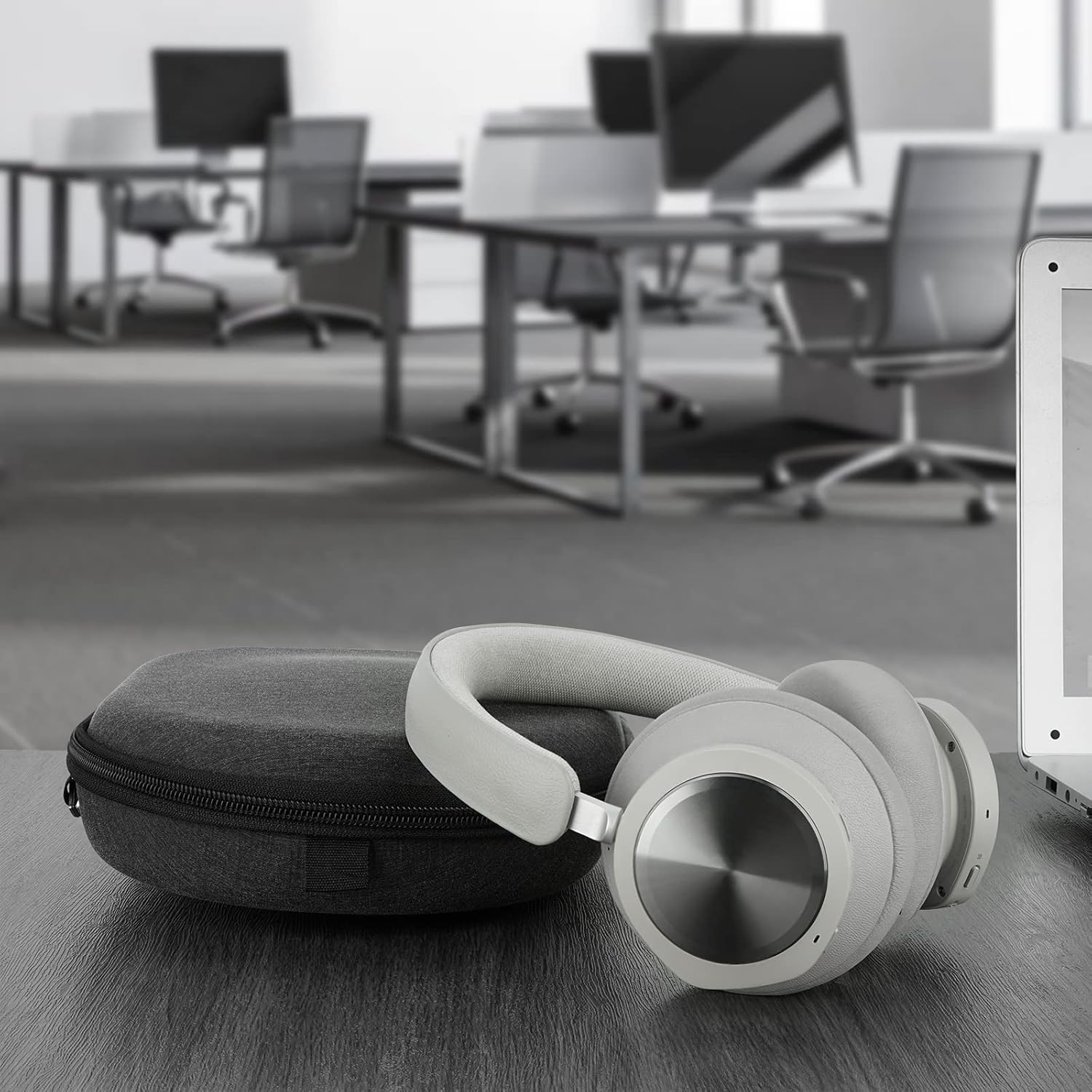 Hard Headphone Case Compatible with Bang & Olufsen Beoplay H9i, H95, H9, H8, H8i, H6, H4, Travel Carrying Bag for Beoplay Portal Gaming Headset (Dark Grey) - Image 5