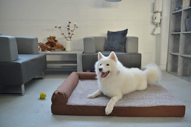 Foto 3 de 7 de RAIKOU Cama Ortopédica para Perros Grandes,Sofá para Perros,Cama para Mascotas,Cama para Perro de Espuma…