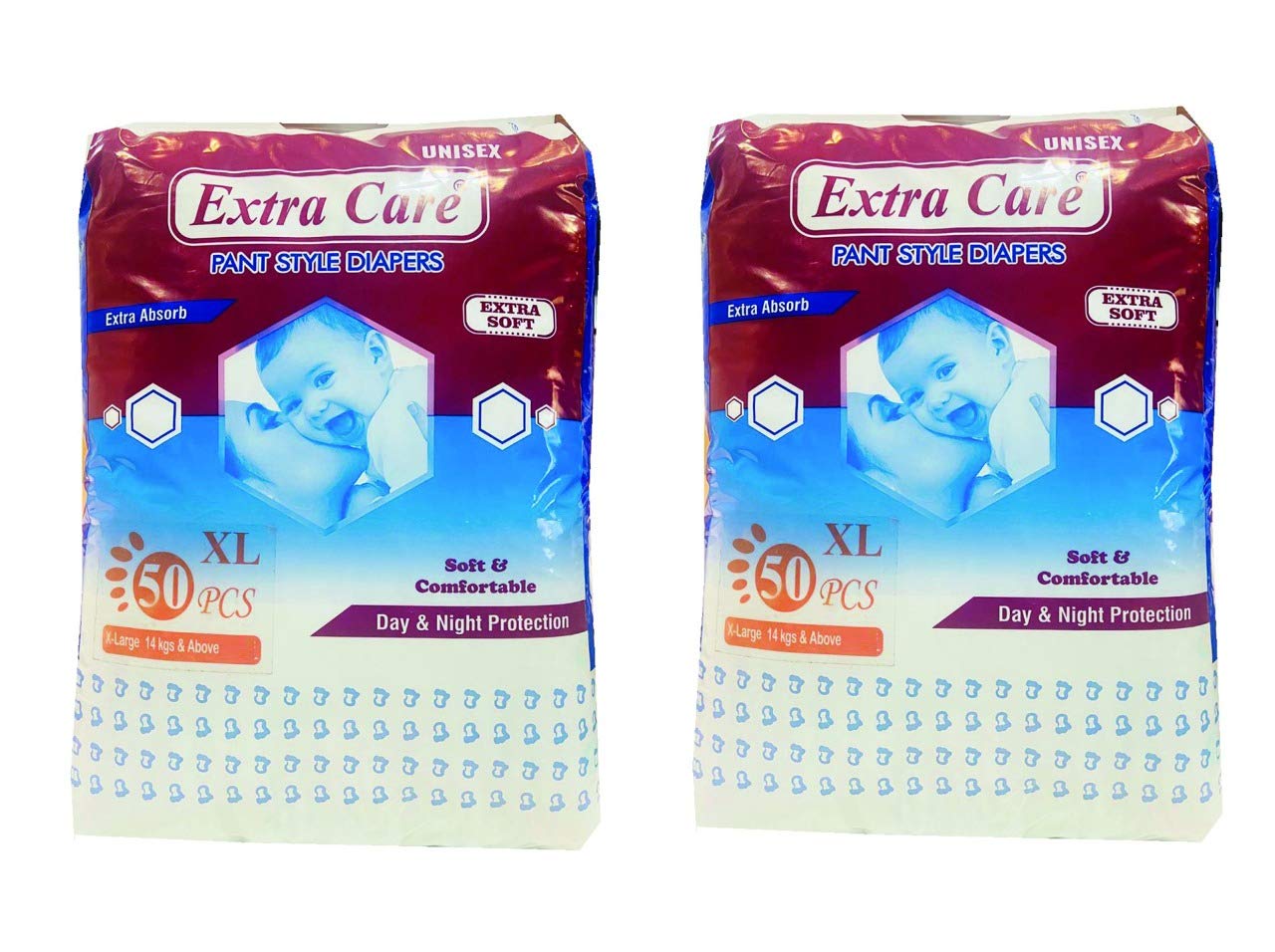 Extra Care Pant Diaper XL (100 Count Diaper)-image-48