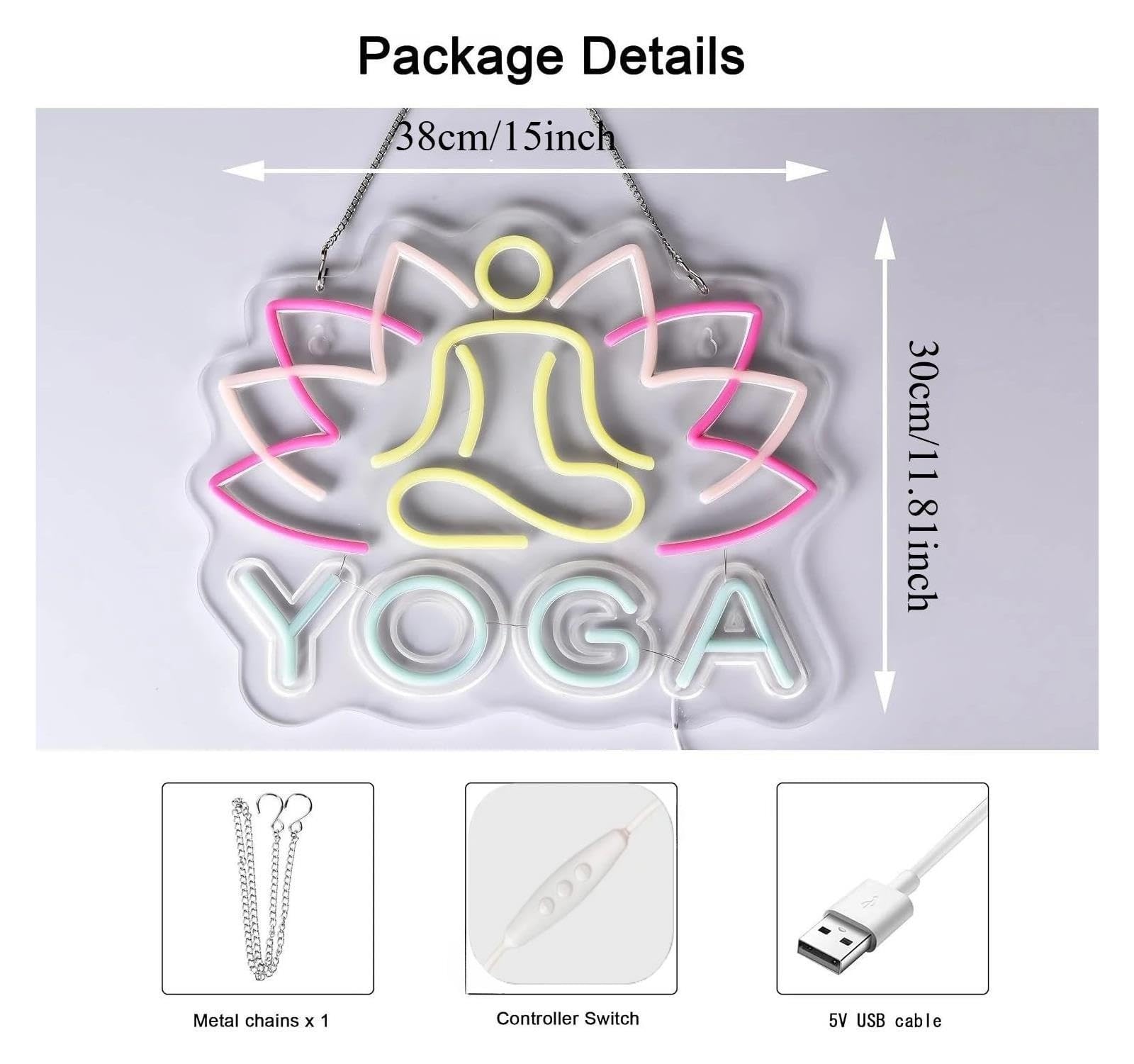 Insegna al Neon Insegna Al Neon Yoga