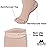 Mojo Compression Socks for Women and Men 20-30mmHg Wide Calf - Plus Size Opaque Compression Support Stockings for Nursing, Varicose Veins Circulation - Beige, 4X-Large - AB201