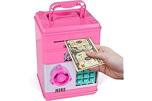 Setibre ATM Pink Piggy Bank - Teach Kids Saving Fun