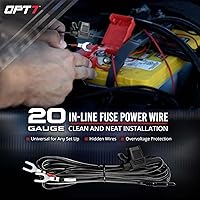 Vista 7 de OPT7 Aura Engine Bay - Kit de luz LED RGB con control remoto, 4 tiras de luz impermeables de 12 pulgadas para debajo del capó, modo multicolor