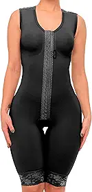 Cinta Pós-Cirúrgica Modeladora, Abdominoplastia, Lipo HD, Alça Regata, Meia Coxa, Registro ANVISA OptaCorpus