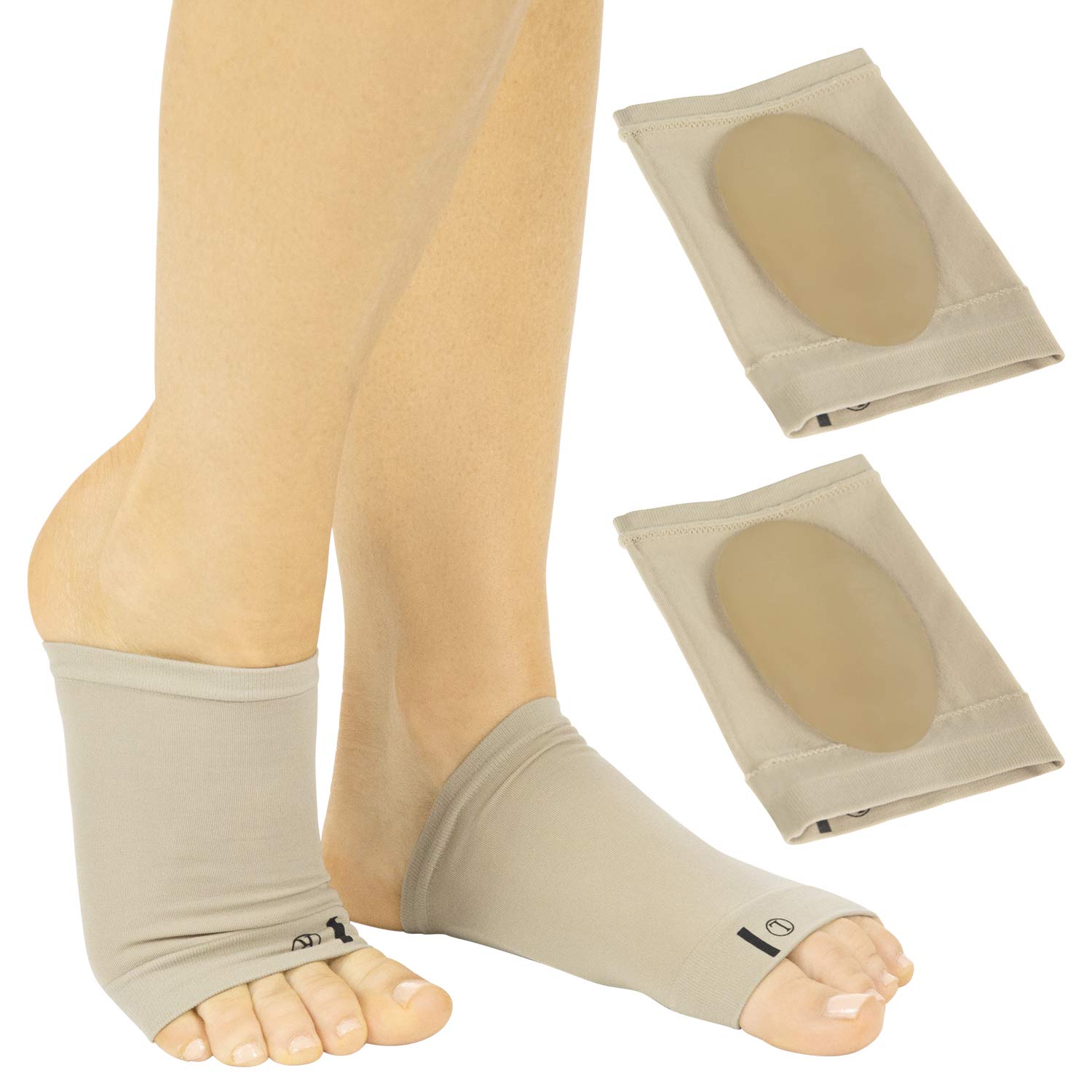 VIVEsole Arch Support Sleeves (2 Pack) Cushioned