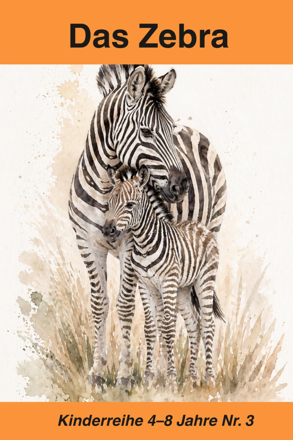 Das Zebra: Die Geschichte eines jungen Zebras in der Savanne
