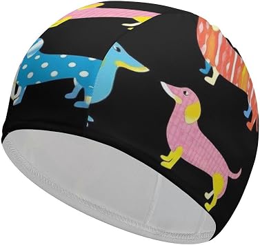 Adult Waterproof Swim Hat Bathing Cap Long Hair Comfortable Swimming Cap