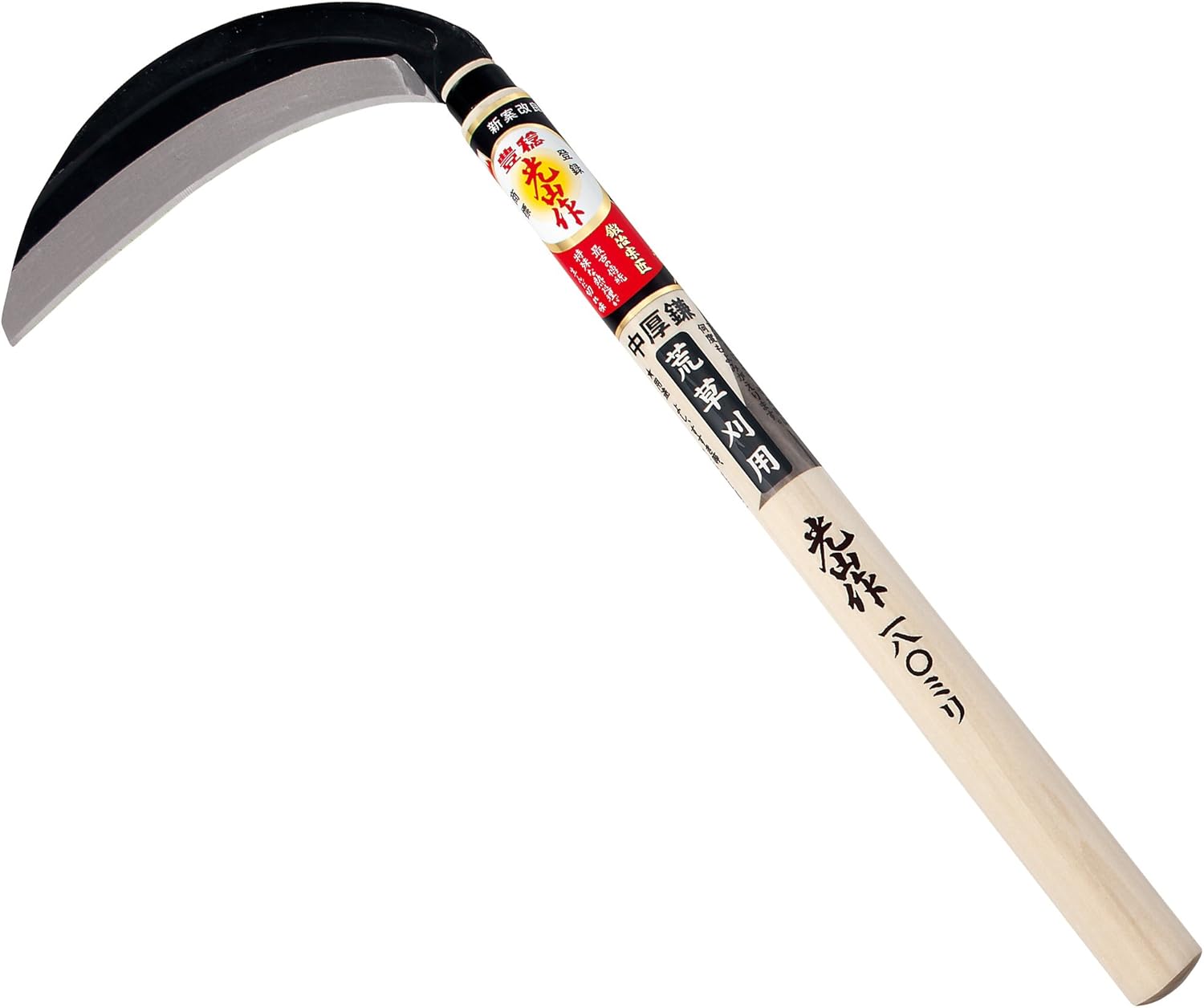 HOUNEN Single-edged medium-thick sickle garden tool weeding knife tools gardening