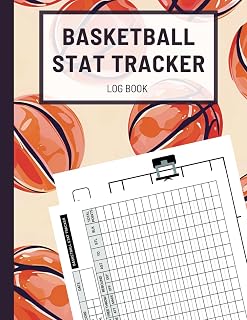 Basketball Stat Tracker Player: Comprehensive Record Book for Coaches, Players, and Parents. Includes Stat Sheets for 60 Games, Court Maps for Shot ... and 120 Pages Sized 8.5 x 11 Inches.