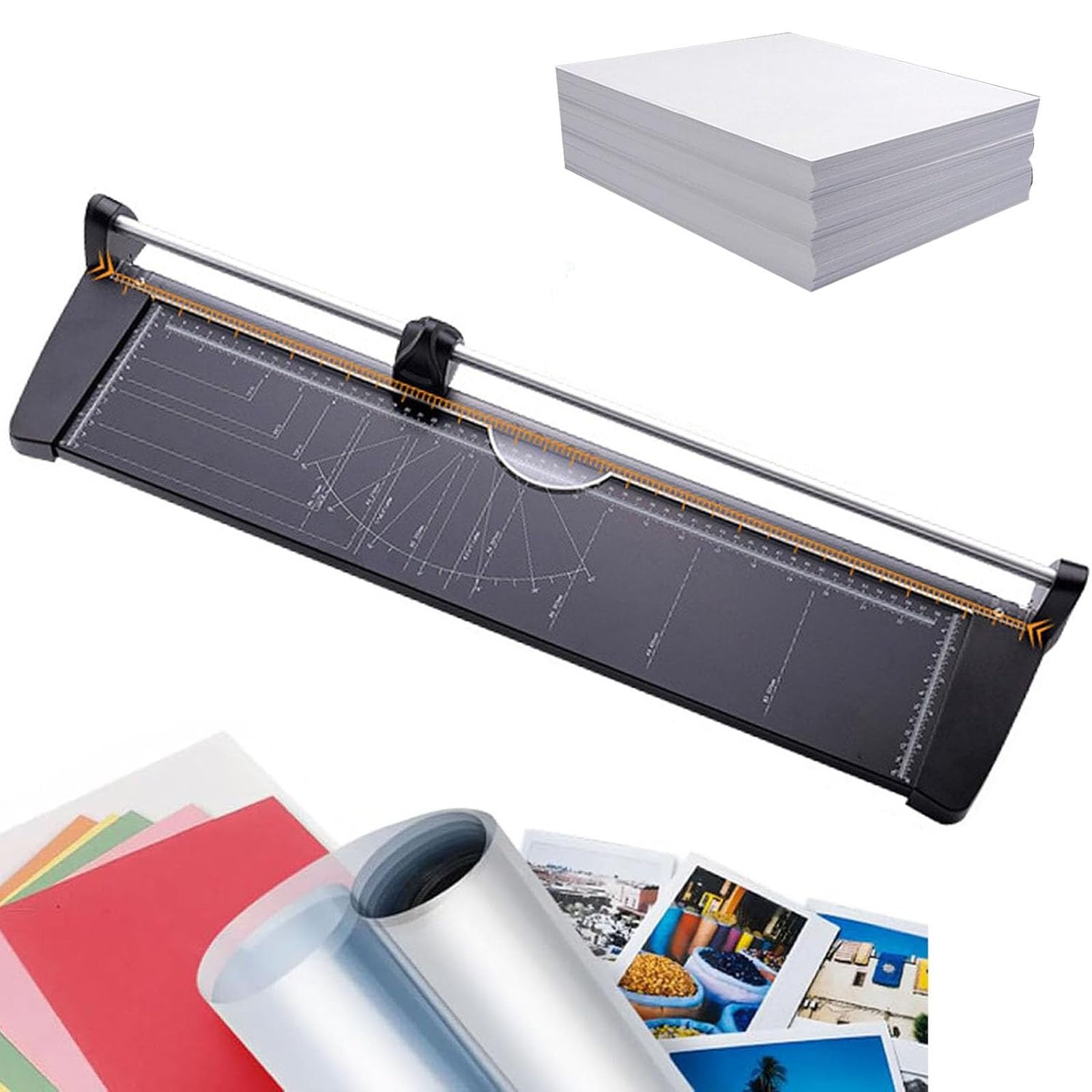 Cutter en papier rotatif A2 table de coupe 60 cm en metal