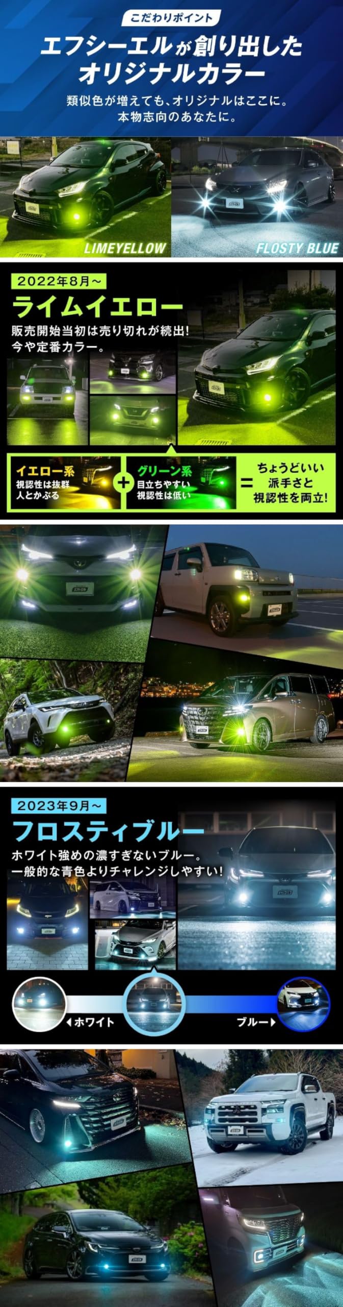 Amazon | fcl.(エフシーエル) L1B フォグランプ led 新型 純正