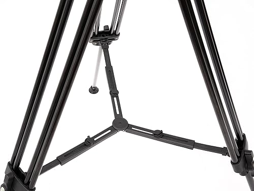 Miniatura 4 de 9.Solutions Trípode de alta resistencia para brazo C-Pan, 9.TR1, con bolsa de transporte (negro), cuenco triopd estándar integrado de 2.953 in