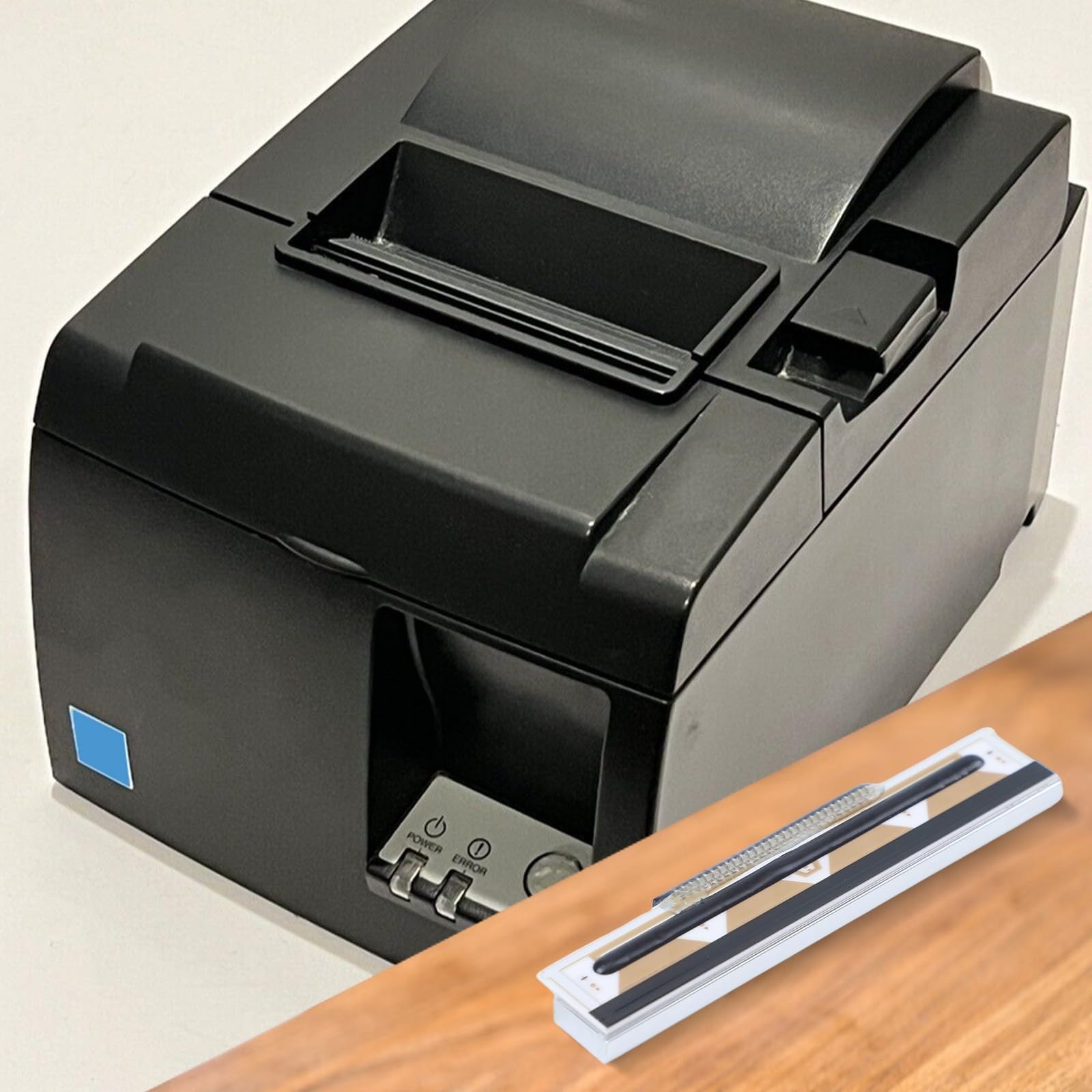 Termiczna głowica drukująca do TSP650II TSP100 – wymienna głowica drukująca o wysokiej rozdzielczości do drukarek etykiet i drukarek bonów – wytrzymała metalowa konstrukcja do urządzeń biurowych