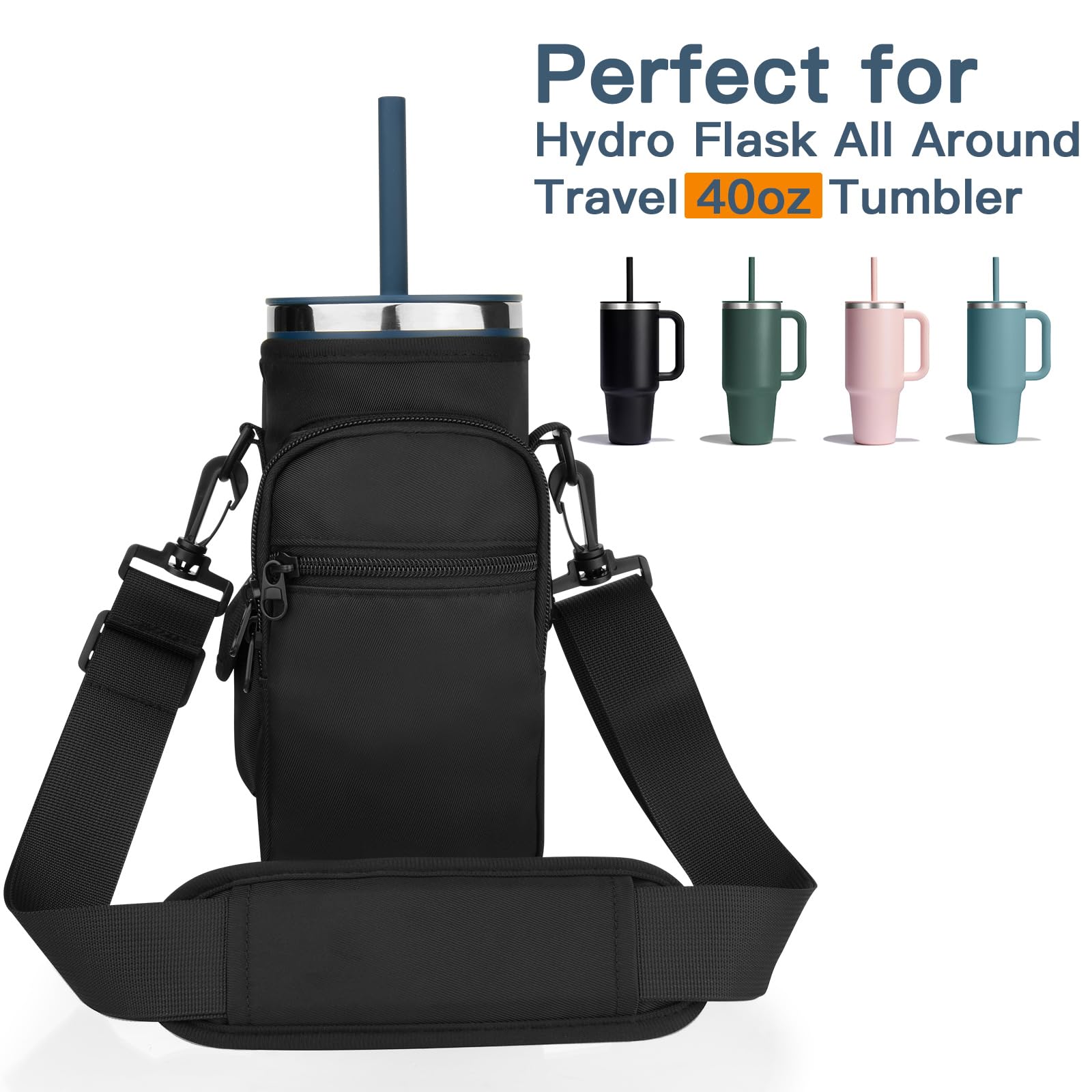 Amazon.com : Xxeciz Water Bottle Carrier Bag for Hydro Flask