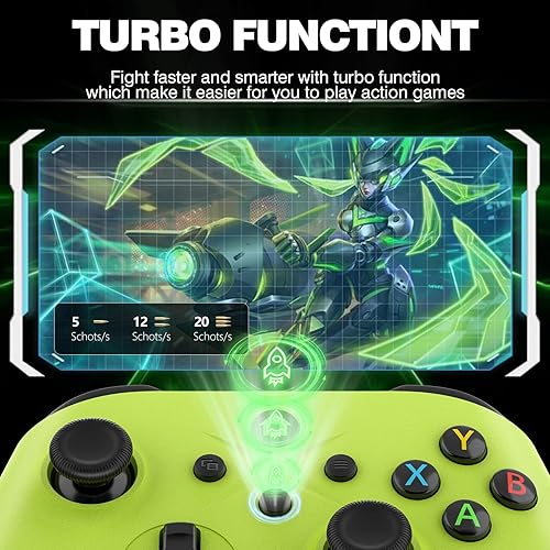 Miniatura 5 de Gamrombo Controlador inalámbrico 2.4G para controlador Xbox compatible con Xbox One, Xbox Series X, Xbox Series S, Xbox One S, Xbox One X, Steam,