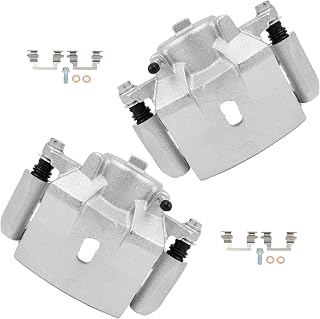 cciyu Front Left & Right Disc Brake Calipers w/Bracket 18B4910A 18B4911A