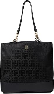 Tommy Hilfiger Joy II Tote Square Monogram Jacquard