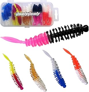 QualyQualy Gummiköder Forelle forellen Gummiköder forellenköder Gummi 5,7cm - 1,3g