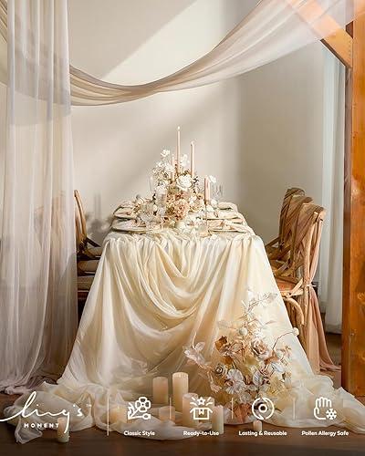 Miniatura 6 de Ling's moment Flores artificiales, orquídeas de seda falsas, rosas de espuma sintética para bricolaje, ramos de boda, centros de mesa, arreglos de