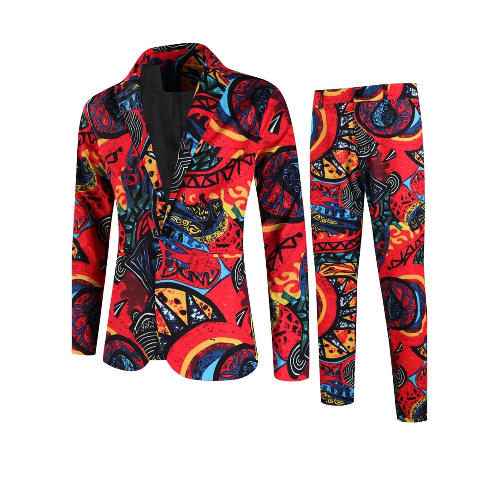 Vestito Elegante Sportivo Uomo su Nero a Petrolio 6XL Logo Marca Calibrate Cammello Paillettes Sora 18esimo Originale Inglese Garibaldi Caldissima Microfibra Tutine Tutti
