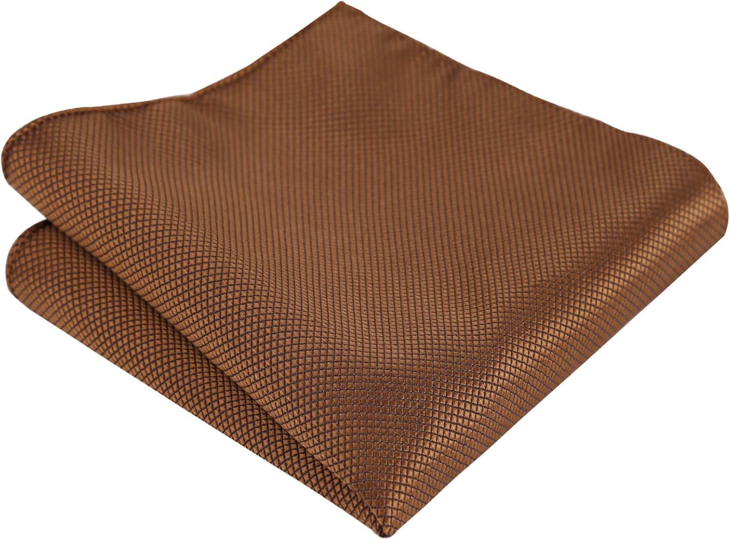 Alizeal Mens Solid Color Mini Squares Formal Banded Pre-tied Bow Ties, Pocket Square, Cufflinks Set Wedding Party Business - Image 5