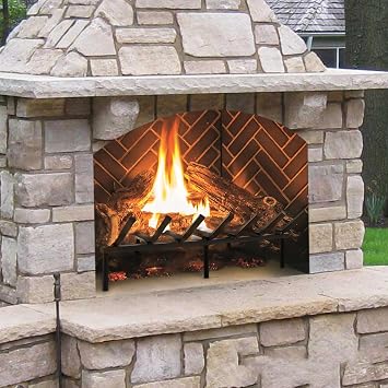 SINGLYFIRE 24 Inch Fireplace Log Holder Fire Pit Grate Heavy Duty Solid Steel 3/4 Bar Wood Stove Holder Wrought Iron Firewood Burning Rack Holder for Outdoor Indoor Chimney Hearth Kindling Tool
