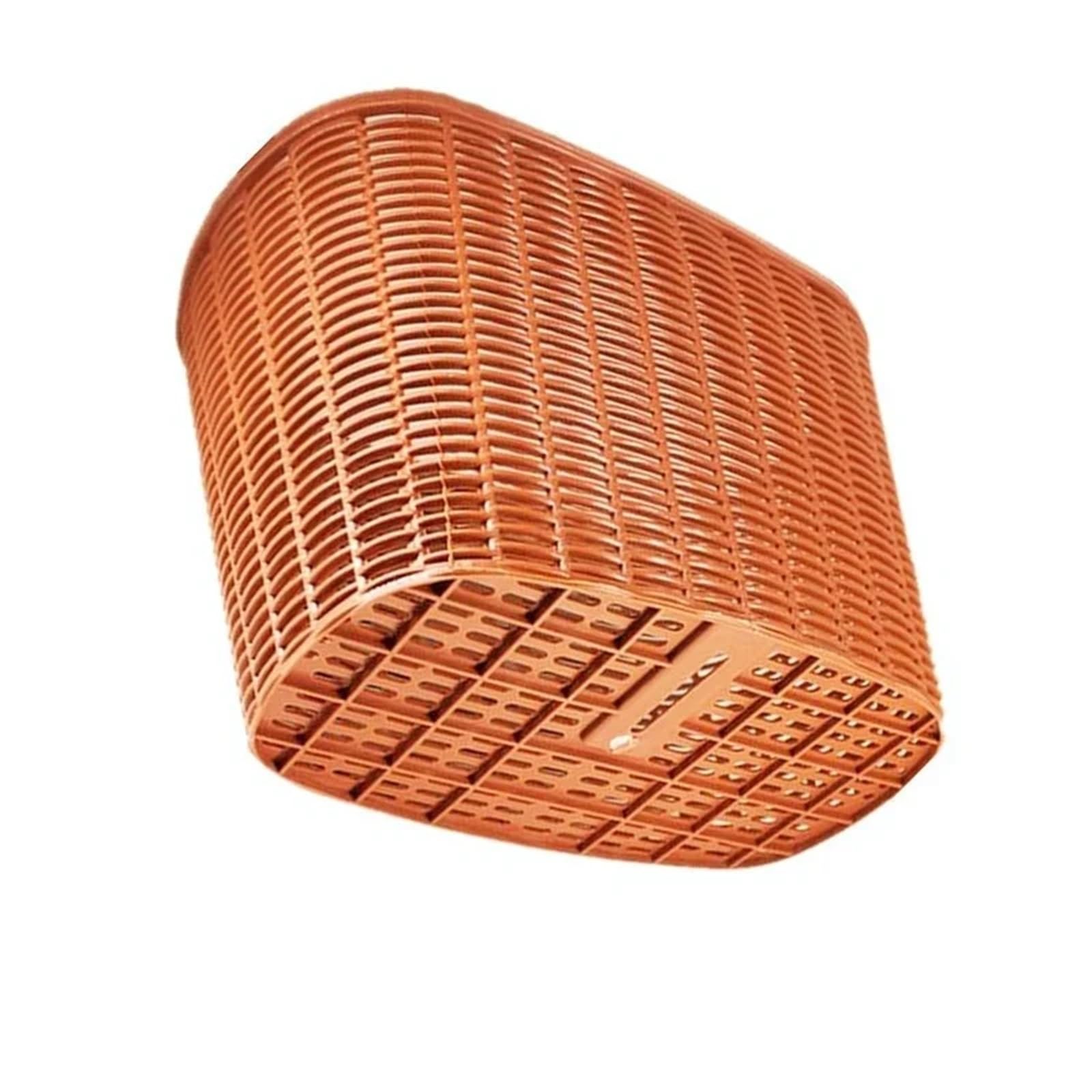 Cesta de Bicicleta Delantera Impermeable Retro plástico