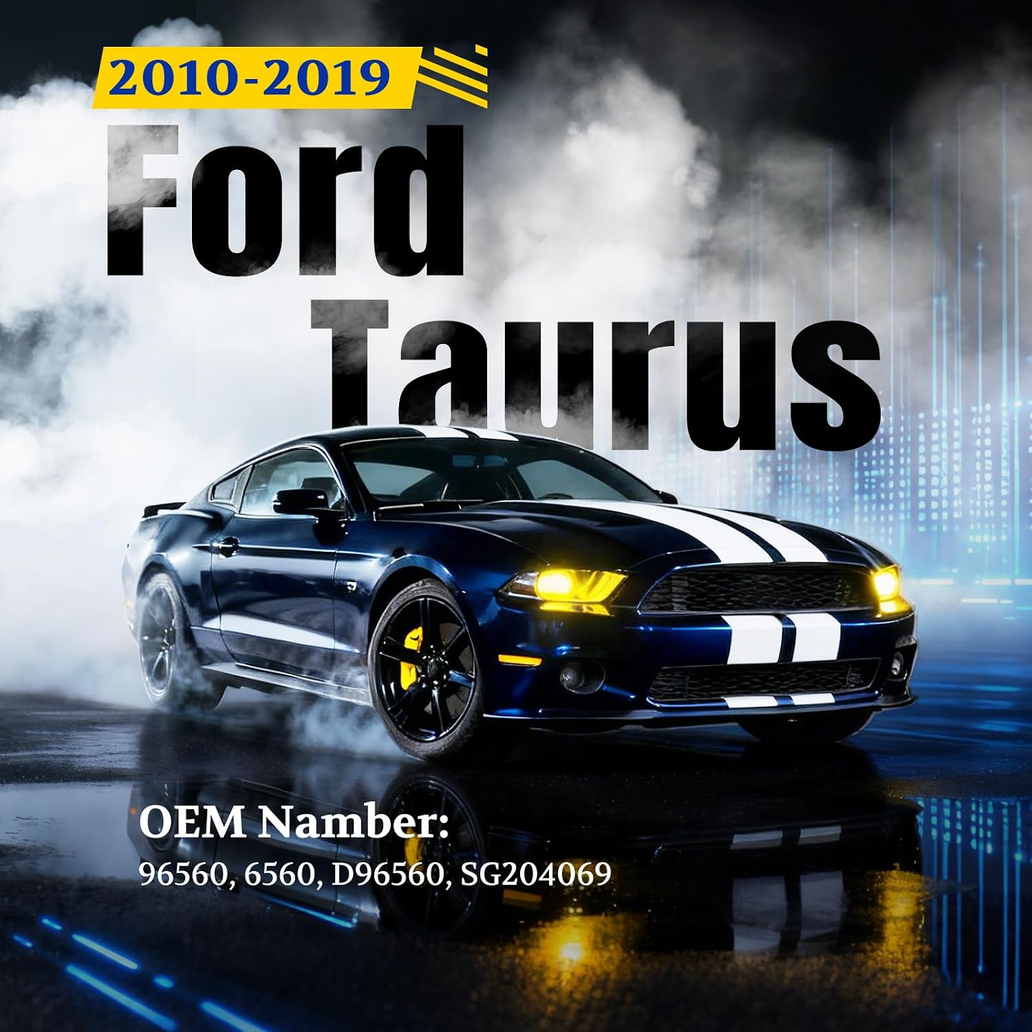 ARANA Hood Struts for Ford Taurus 2010-2019, Front Bonnet Shocks Accessories Lift Support for Ford Police Interceptor 2013-2019 & Ford Taurus Limted/SHO/SEL, Replaces OEM 6560 SG204069, 2 Pcs