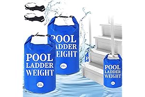 2 Pcs Pool Step Weights - Stay Put Above Ground Pool Stair Weights 20L
