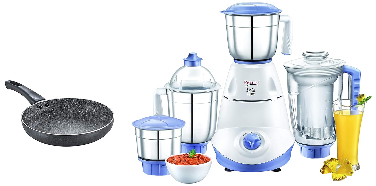 Prestige 750W Mixer Grinder with 3 Jars