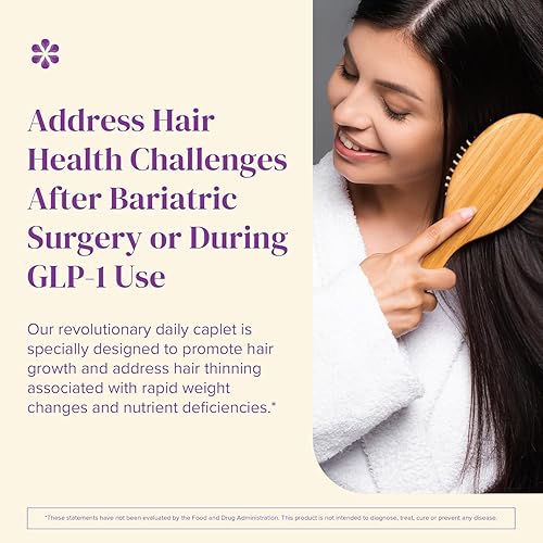 Miniatura 5 de Barimelts Hair Health+ - Ayuda a reducir el adelgazamiento del cabello para usuarios de GLP-1 o pacientes bariátricos - Suplemento para el