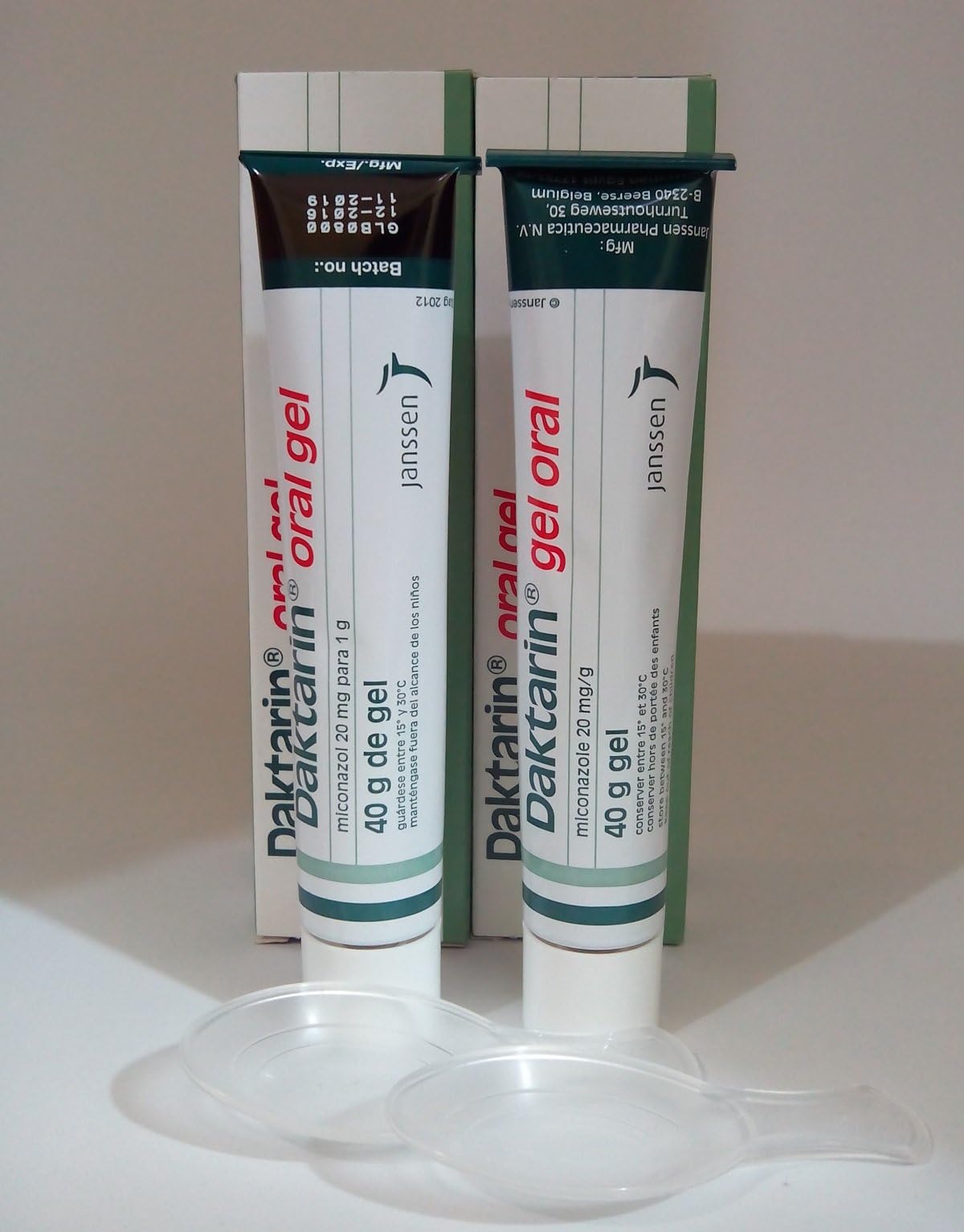 2 PCs Daktarin Oral Gel 40g (80 Grams)