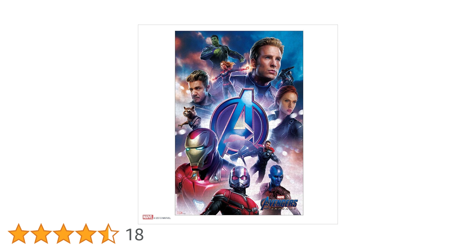 アベンジャーズエンドゲーム 1000ピースパズル完成済 （海外輸入品） Amazon | 1000ピース ジグソーパズル アベンジャーズ Avengers