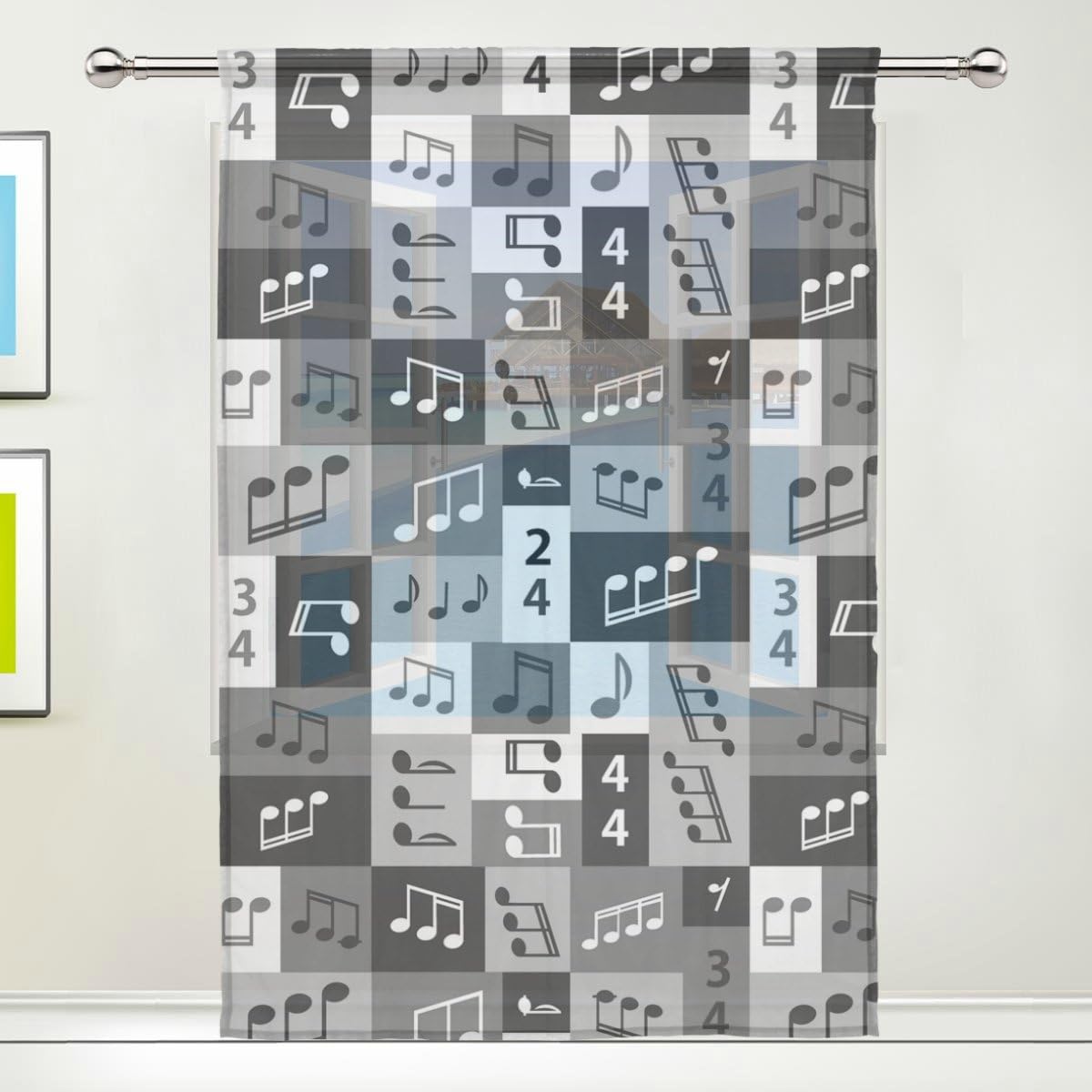 マキク Makiku シェードカーテン オーダー 遮光 レースカーテン おしゃれ ミラーレースカーテン 小窓 Uvカット 洗える 目隠し 幅140cm 丈213cm 1枚 音符柄 チェック柄 マキク Makiku シェードカーテン オーダー 遮光 レースカーテン おしゃれ ミラーレースカーテン 小窓 Uvカット 洗える 目隠し 幅140cm 丈213cm 1枚 音符柄 チェック柄