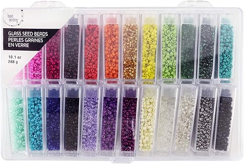 Miniatura 3 de Cuentas de semillas de vidrio surtidas por Bead Landing