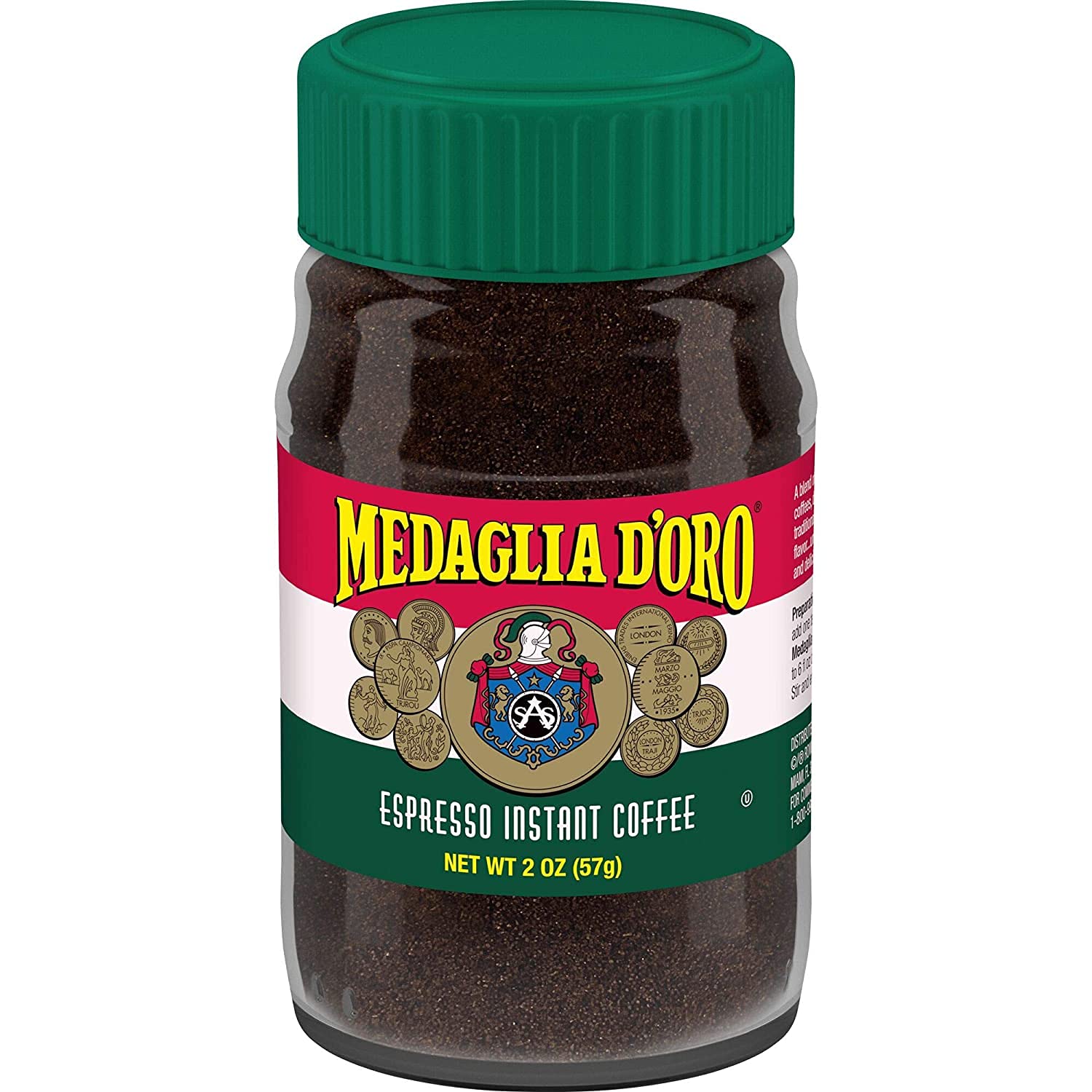 Medaglia DOro Instant Espresso Coffee 2 Ounce Pack 2 by Medaglia DOro product thumbnail 4