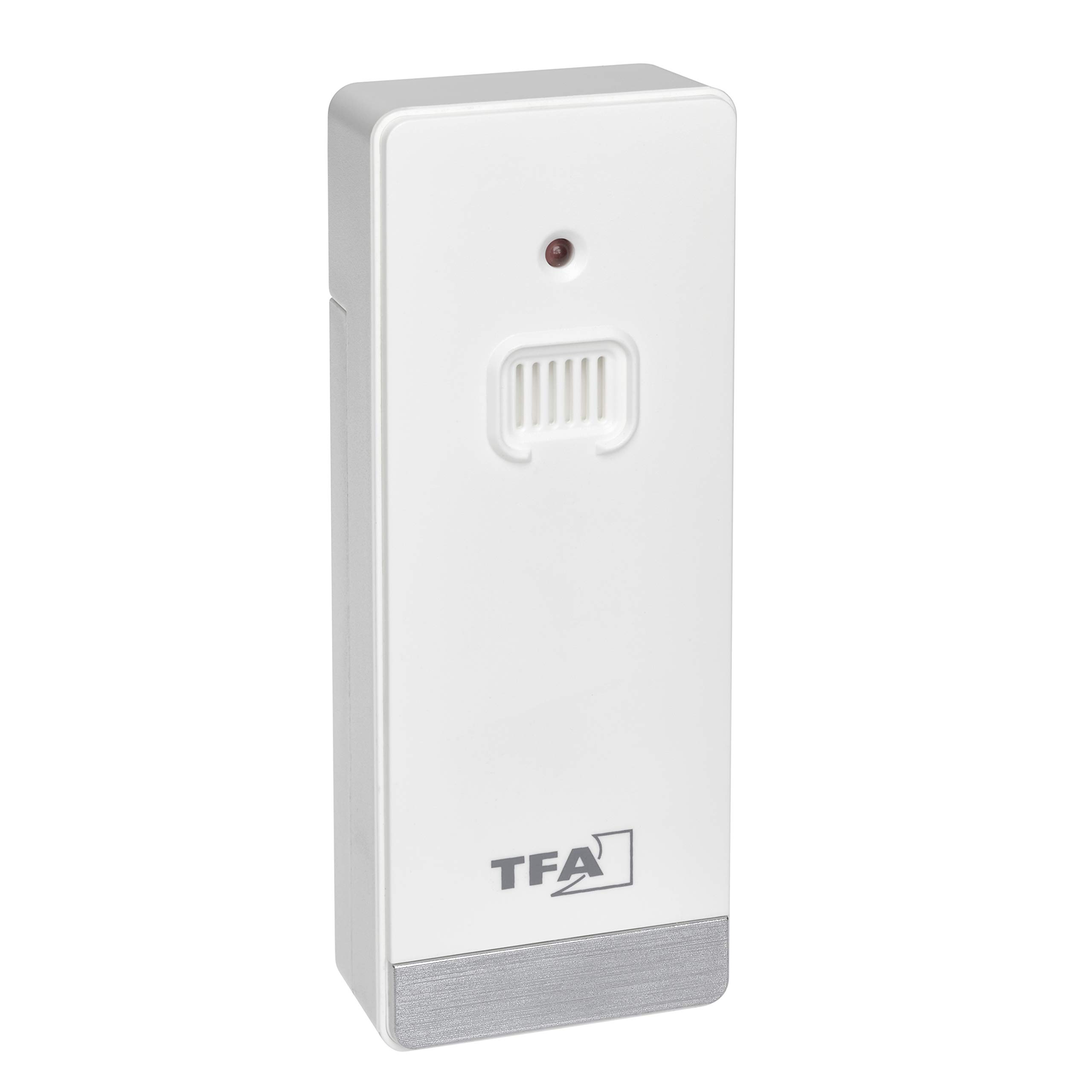 TFA Dostmann Émetteur Thermo-Hygro 30.3249.02 - Capteur Sans Fil Température & Humidité 100m Portée - Blanc