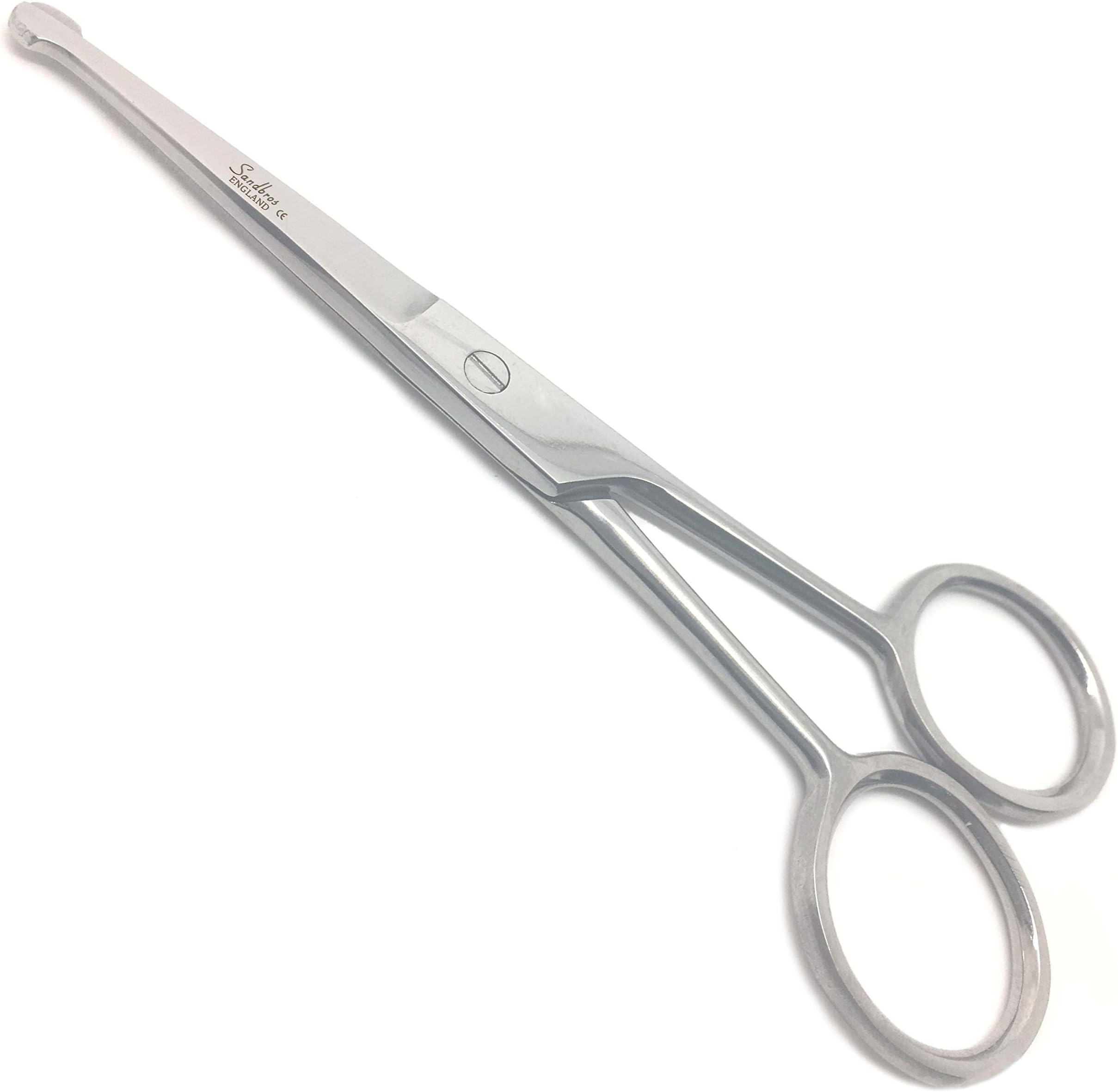 Nose Scissors Moustache Mustache Scissors Baby Hair Trimming ScissorNose Scissors Moustache Mustache Scissors Baby Hair Trimming Scissor 10CM DOUBLE PROB