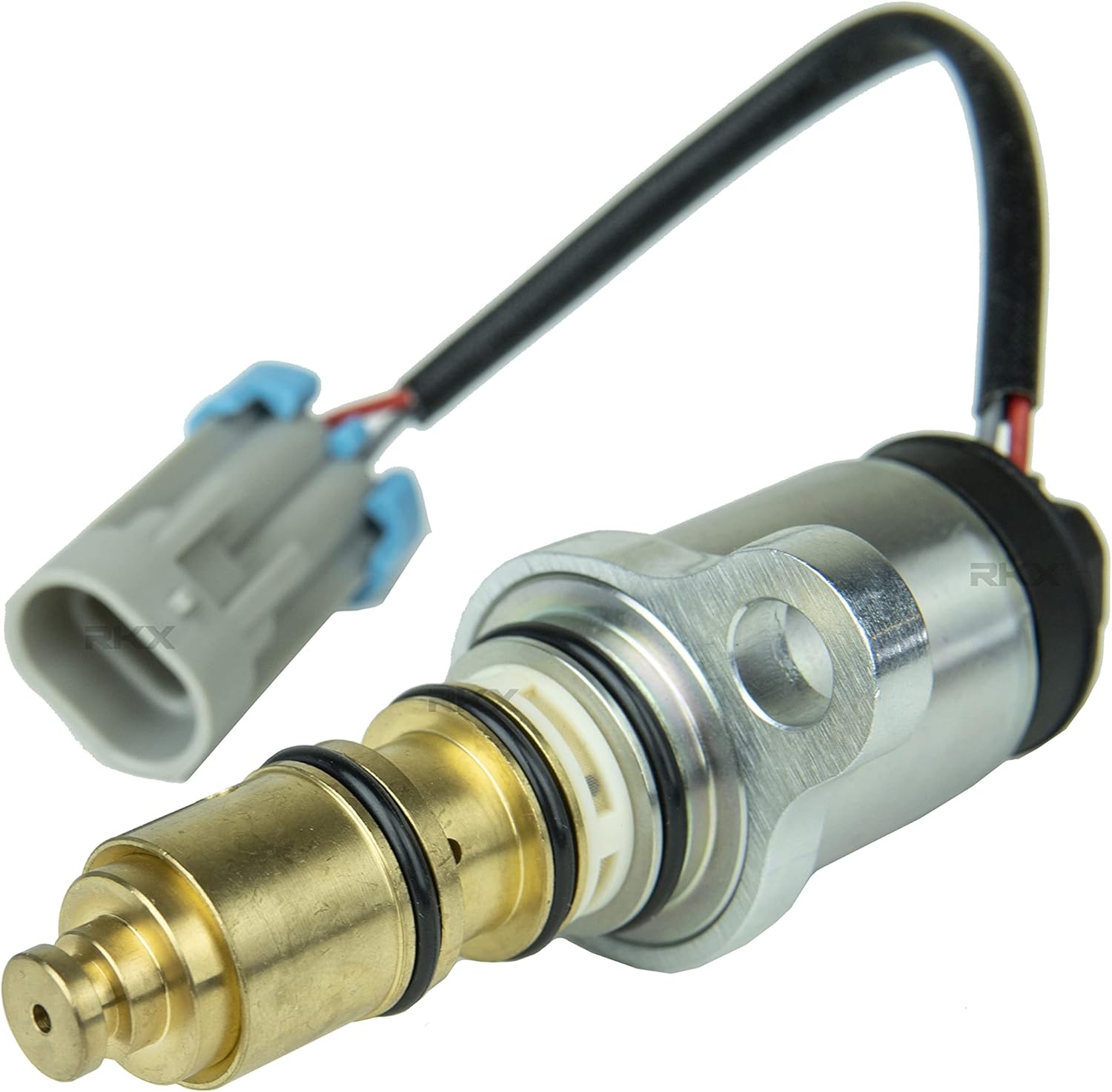 RKX AC Compressor Control Solenoid Valve Compatible with select Delphi CVC Sanden Bolt down style