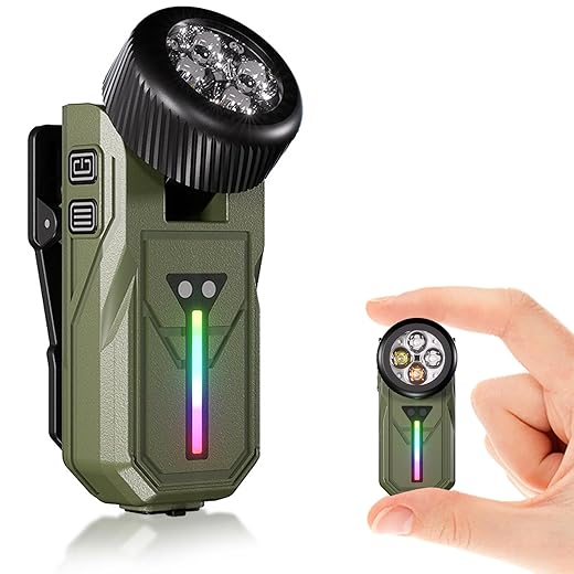 Clip-On/Magnetic Rechargeable LED Light (600L) - $39.99