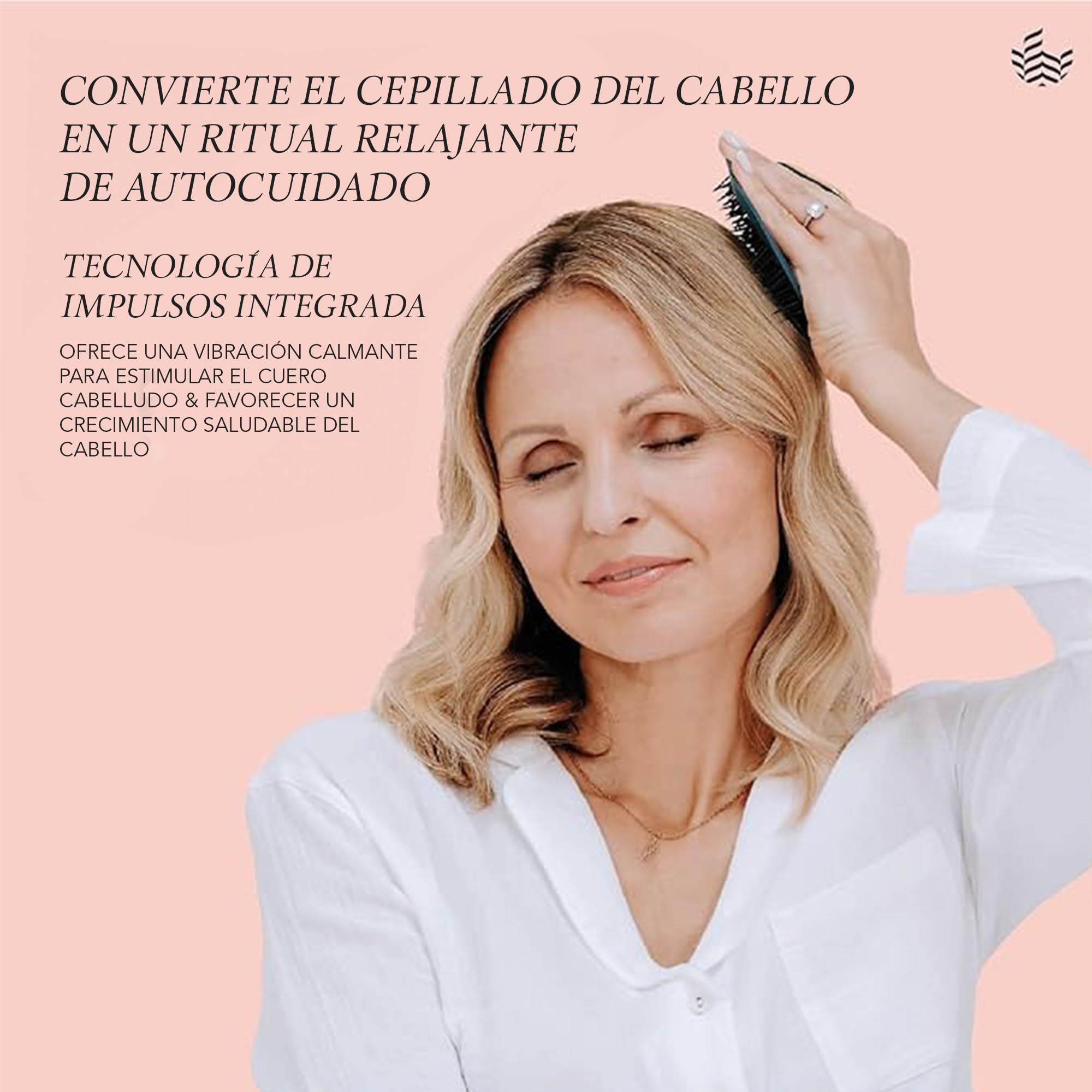 Manta Masajeador de pulso para cabello, cabeza y cuero cabelludo, cepillo de champú y exfoliante de cuero cabelludo seco, cepillo de pelo de rotura mínima, cepillo de pelo de ducha 100% impermeable