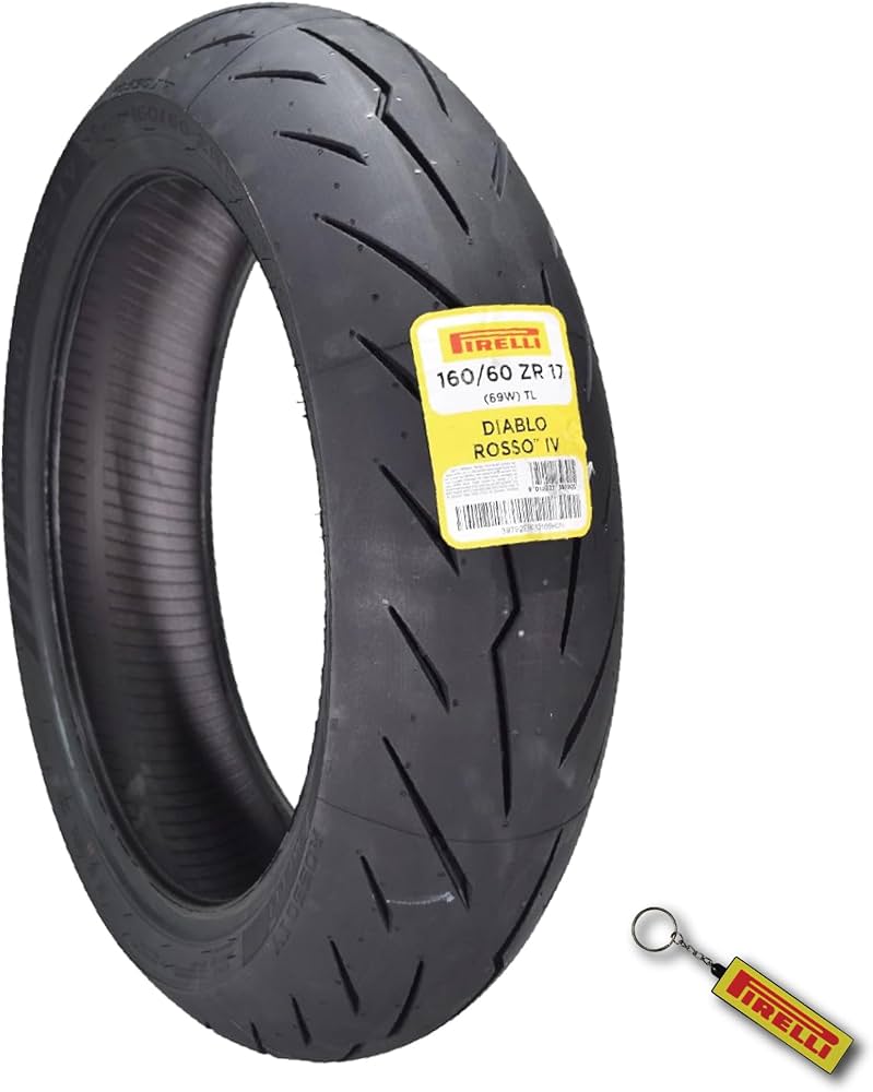 Amazon.com: Pirelli Diablo Rosso IV 180/55-17 73W Rear Motorcycle