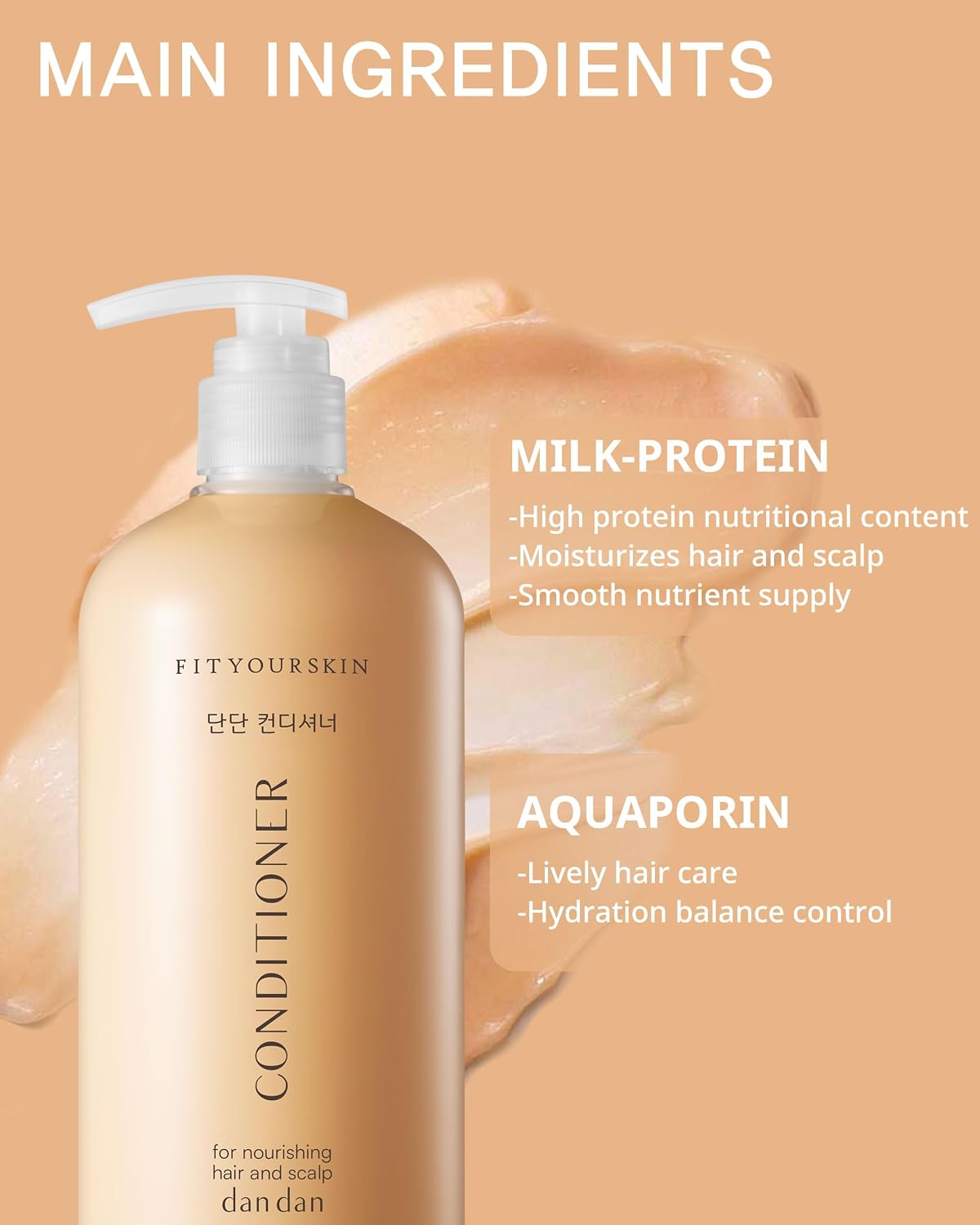 DAN DAN Nourishing Hair Shampoo + DAN DAN Nourishing Hair Conditioner Bundle