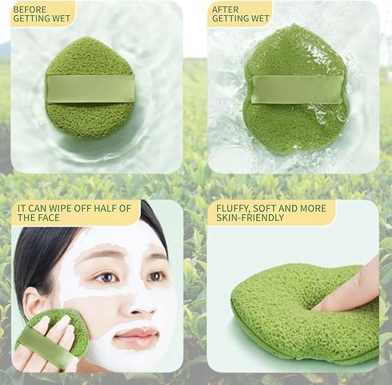 2pcs Green Tea Mask Stick - Green Tea Deep Cleanse Mask - Blackhead Remover with Green Tea Extract -Face Moisturizing & Oil Control - & Deep Cleansing - Purifying Clay Mask Stick Set